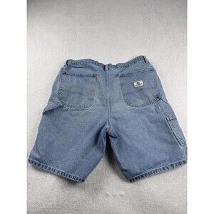 Polo Jeans Co. Ralph Lauren Men's Denim Carpenter Shorts Distressed Blue Size 38